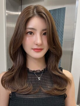 ベレーザシェルト(Beleza scelto) 3627髪質改善オルチャンヘアセシルカットグレージュワンホンヘア