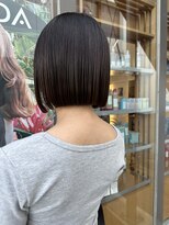 エム バイ ブローチェ(em by BROCHE)&nbsp;大人気 タッセルボブ【韓国ヘア/切りっぱなしボブ】