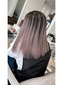 ダブルカラー/バレイヤージュ/白髪ぼかし/韓国風ヘア/髪質改善