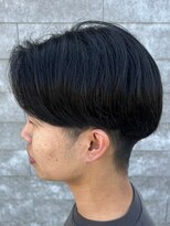 ヒュイル バイ ニアウ(Hwyl by Niau)&nbsp;メンズマッシュセンターパートスパイラルパーマニュアンスパーマ