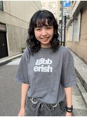 curly medium bob