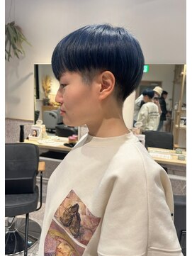 ゼストソエル(ZEST soell) 刈り上げブルーマッシュ