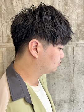 ニアウ 伊勢崎連取店(Niau) 波巻きパーマツイストスパイラルパーマ波巻きスパイラルパーマ