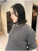 ボブ切りっぱなしボブミニボブ/中西