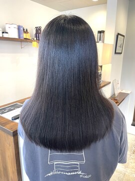 エファッセ 鴻巣2号店(efface) 梅雨に負けないストレート×艶髪×ナチュラル×黒髪ロング