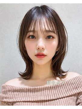 サンド 名古屋(sand) ボブ/レイヤーカット/髪質改善/ウェットヘア/オリーブベージュ