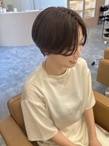 ラヴィズム 小新店(LUVISM)&nbsp;ショートカット丸みショート耳掛けひし形小新潟西区　小新