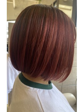 ヴィアスヘアー(vias hair) 個性派切りっぱなしボブ