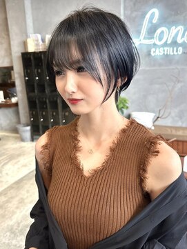ロンドカスティーヨ 四日市(Lond castillo) ショートショートボブイノア髪質改善カラー41225