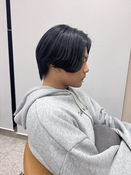 シカ 神戸三宮元町店(Cica) センターパート メンス ナチュラル マッシュ 三宮