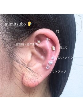 フリーダム ヘアー ザ ムー(Freedom Hair THE MOO) 【耳ツボジュエリー】「ライブだからおしゃれで付けたいお客様」