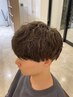【平日大学生限定】パーマ初挑戦！　メンズカット＋パーマ￥8000