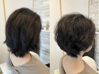 クレール(Claire)の写真/広がりや癖毛が気になる方でもおしゃれを楽しめる♪お悩みを解消して扱いやすいスタイルに導きます◎