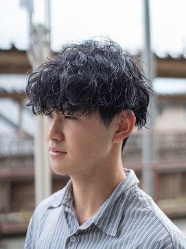 ディライトヘア 本山店(DELIGHT HAIR) ツーブロ波巻きマッシュ