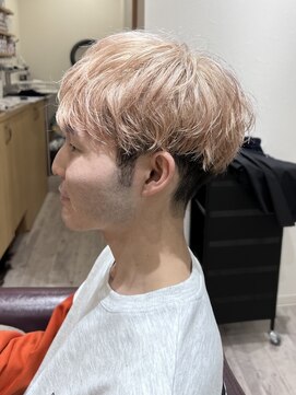 ラル(Lull) 【奥山敬大】メンズマッシュ/ブロンドカラー/ハイトーン