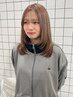 【ご新規様限定】似合わせカット+透明感カラー￥12,700→￥8,900