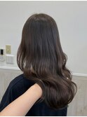 sheer greige ＿ブリーチなしカラー＿髪質改善__艶カラー