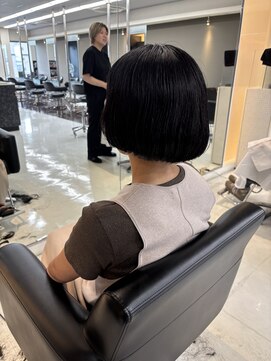 シャンプーボーイエイムス(SHAMPOO BOY aims) 大人丸みボブ