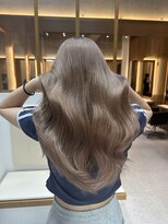 アレンヘアー 松戸店(ALLEN hair) ミルクティーベージュ【ダブルカラー/松戸】