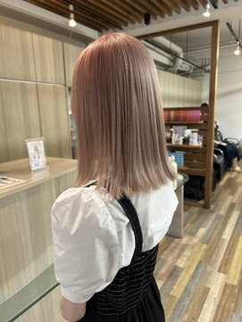 ラヴィエール(LAVIERE by R-EVOLUT) ブリーチ×ピンクブラウン 柏駅
