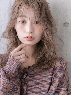 ポケット 渋谷(POCKET) ミディアムヘア/デザインカラー/フェイスフレーミング/渋谷47