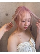 フルール バイ サファリ(fleur by safari)&nbsp;ピンクベージュ/ベビーピンク/レイヤーカット