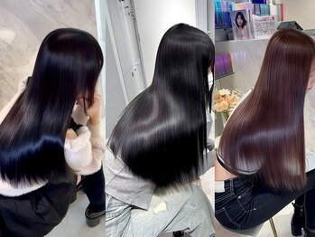 ユアーズ ヘア 恵比寿本店(youres hair)の写真/こだわりのAujuaやyouresオリジナルリートメントで一人ひとりのくせやうねりを改善[全席個室]