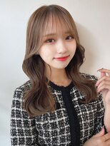 アフロート トウキョウ(AFLOAT TOKYO) 大人可愛い前髪顔まわり小顔くびれレイヤーヘア