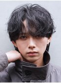 原宿緩めシャドウパーマルーズヘアマッシュウルフ刈り上げfifth