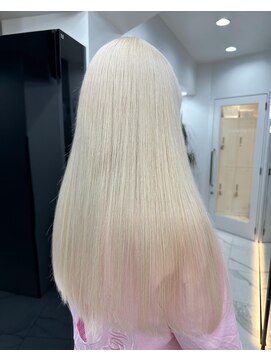 ラピス 福岡天神店(Lapis) ホワイトブロンドヘアー