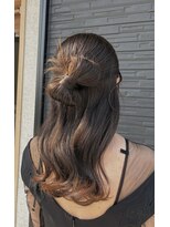 シスイ(sisui)&nbsp;リボンハーフアップ