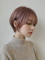 コネクトヘアデザイン バイ マツダ(CONNECT hair design by Matsuda)&nbsp;くびれショートヘア　丸みショートヘア
