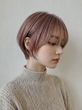 コネクトヘアデザイン バイ マツダ(CONNECT hair design by Matsuda)&nbsp;くびれショートヘア　丸みショートヘア