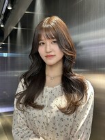 ペレ 原宿(PELE)&nbsp;ダークパープルナチュラルショート夏のヘアアレンジ原宿
