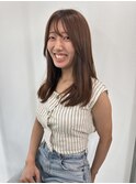 レイヤーカット/イメチェン/ホワイトブロンド/シャドウレイヤー