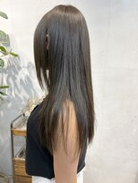 ミント(mint)&nbsp;☆夏カラー☆オリーブグレージュ☆レイヤーカット☆