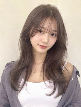 ベル 新宿(Belle) 美髪矯正巻ける縮毛矯正ハッシュカットくびれレイヤーシースルー