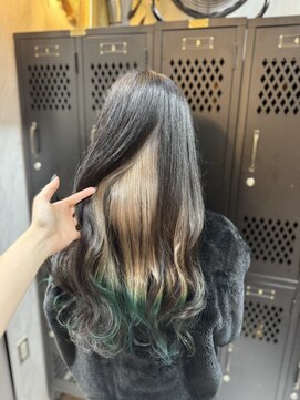 ヴァイス 渋谷店(VAICE) ブリーチカラー/推しカラー/緑