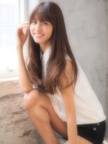 フローレント(florent)&nbsp;「ナチュラルなしゃがみポーズ」ナチュラルベーシックロング２