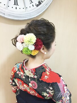 クロップ エス 湘南辻堂(crop es) 和装アップ☆