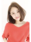 『LOBBY』三浦 お手入れ簡単☆ひし形ボブ
