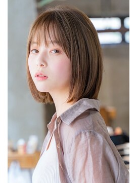 ケイト(kate) 【kate】大宮 ヘーゼルベージュ×切りっぱなしボブ
