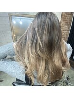 プラグ ヘアーデザイン 大名店(PLUG hair design)&nbsp;バレイヤージュカラー