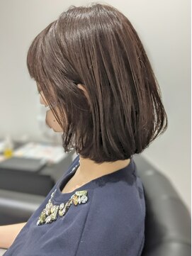 ジエクト 本店(The Ect) ミディアムボブ×透け感×抜け感