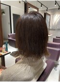 切りっぱなしボブ