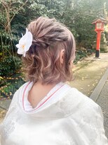 パズードコー(PSSD-CO.+5)&nbsp;和装ハーフアップ