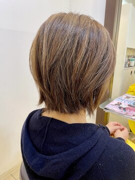 ヘアアーク(HAIR arc) くびれボブ#ショコラベージュ#奏の杜#京成津田沼#京成大久保