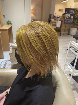 ドゥワドフェパッソ(Doigt de fee passo) ハイライトイエロー