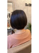 リゼロ(ReZERO)&nbsp;ブローなしで決まるボブ