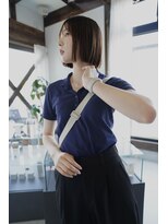 キーダ(KEEDA)&nbsp;ストレートボブスタイル